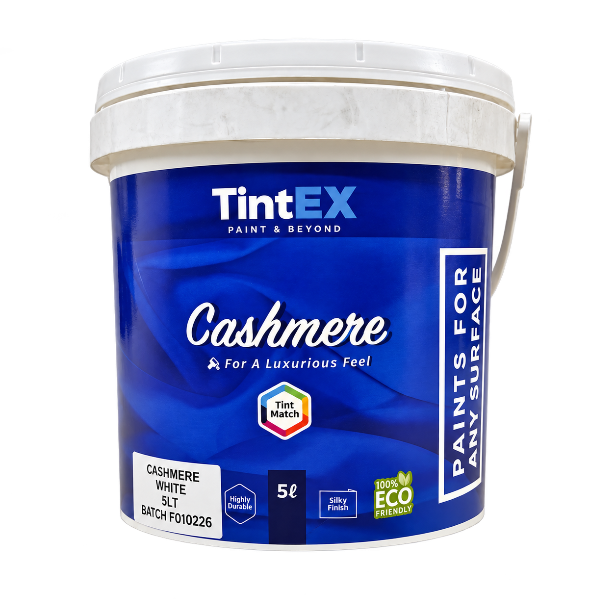 TintEX Cashmere paint bucket