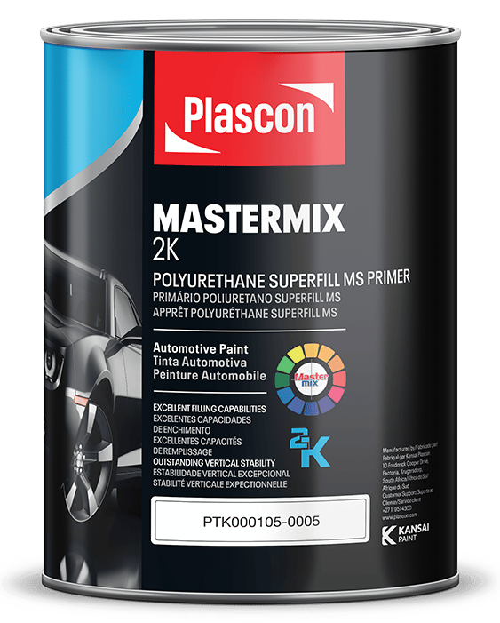 4 : 1 MS Fill Primer — Plascon MasterMix 2K Polyurethane Superfill MS Primer